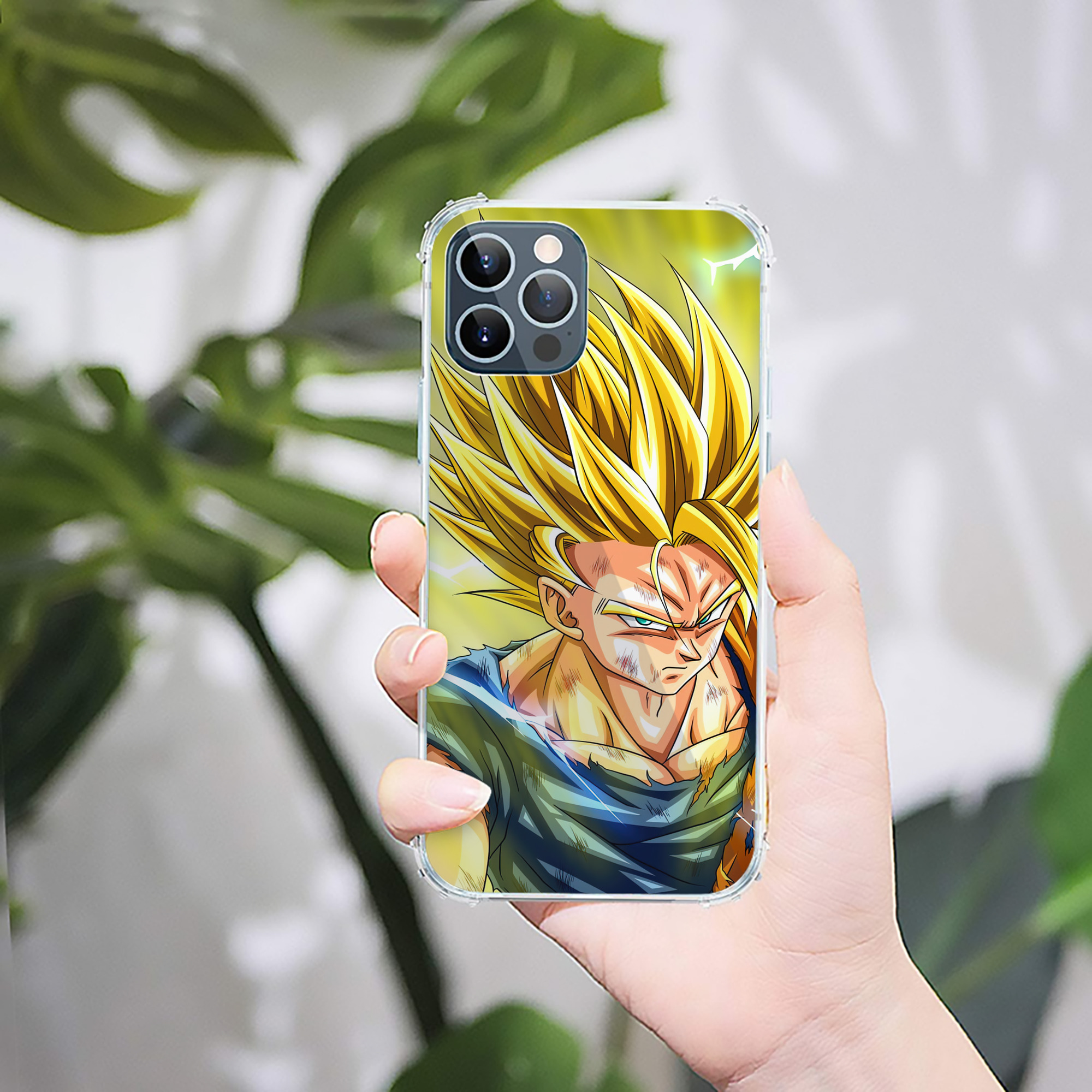 （画像用） ドラゴンボール DRAGON BALL 【iPhone 12シリーズ対応】透明スマホケース（クリアソフトケース）